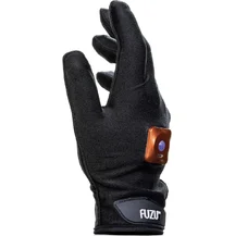Правая массажная перчатка с вибрацией Fuzu Vibrating Massage Glove M чёрная