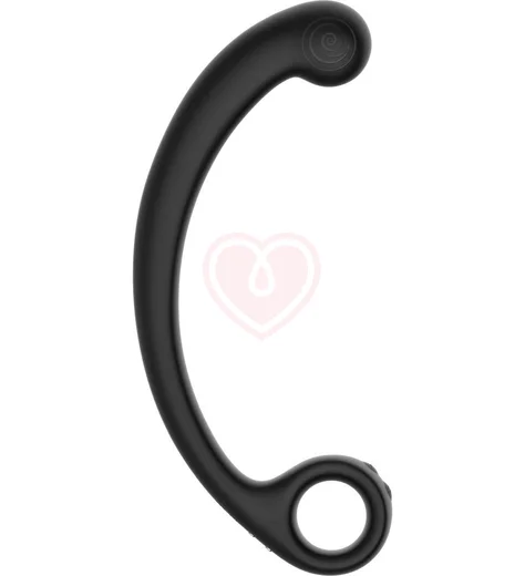 Вибратор с массажной головкой SVibe AXI Snail Spot Wand чёрный фото 1