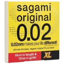 Ультратонкие презервативы Sagami Original 002 XL-size Extra Large 3 штуки