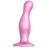 Изогнутый фаллоимитатор Strap-On-Me Dildo Plug Curvy размер M 14 см розовый фото 1