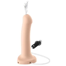 Фаллоимитатор с эффектом семяизвержения Strap-on-me L 19,5 см телесный