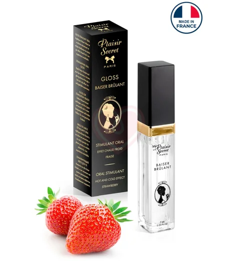 Возбуждающий блеск для оральных ласк Concorde Oral Gloss Клубника 7мл фото 4