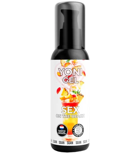 Лубрикант для орального секса Sgan Yoni Gel Cекс на пляже 100 мл фото 1