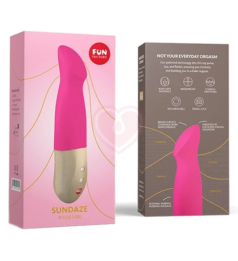 Вибратор-пульсатор для зоны G Fun Factory Sundaze розовый фото 4