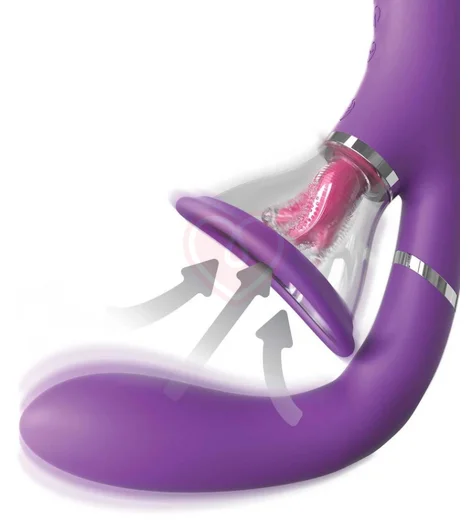 Стимулятор зоны G с помпой и язычком для клитора Ultimate Pleasure Pro фото 2