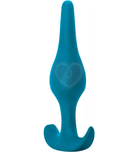Анальная пробка Spice It Up Smooth бирюзовая фото 2