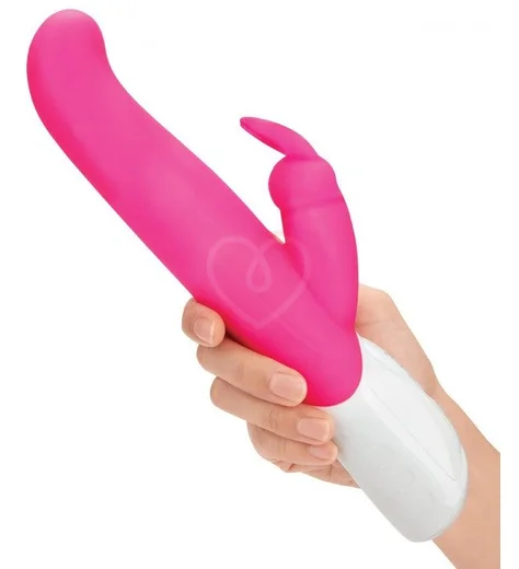 Вибратор хай-тек для стимуляции зоны G Rabbit розовый фото 3