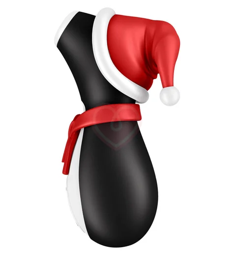 Вакуумный клиторальный стимулятор Satisfyer Penguin Holiday Edition фото 6