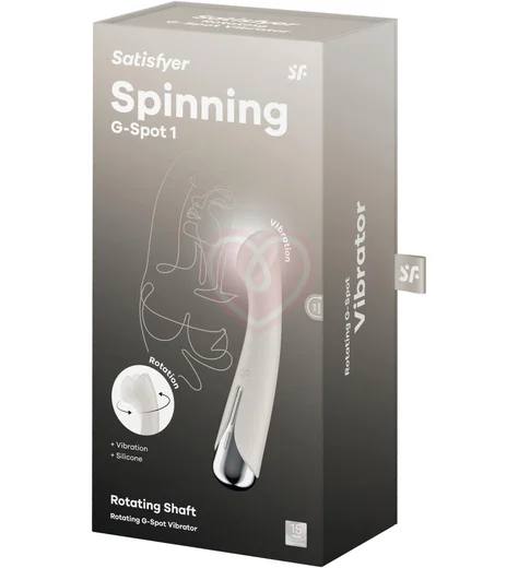 Вибратор для зоны G с ротацией Satisfyer Spinning G-Spot 1 бежевый фото 6