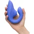 Вибратор для зоны G c бесконтактной стимуляцией клитора Womanizer Blend голубой фото 9