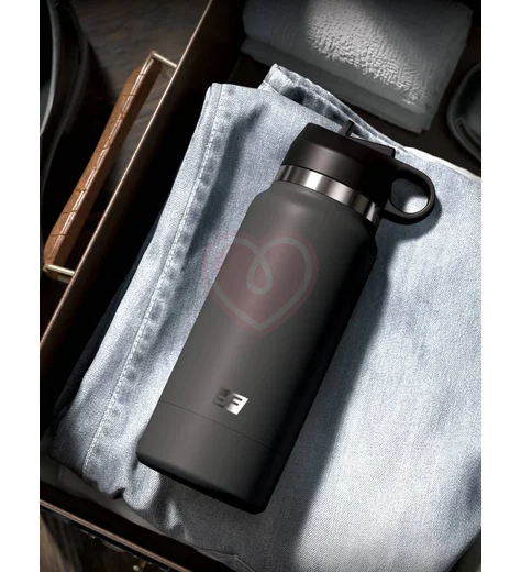 Мастурбатор вагина в серой фляге Fuck Flask телесный фото 5