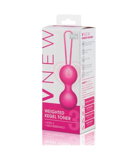 Вагинальные шарики-тренажёр VNEW уровень 3 фото 2