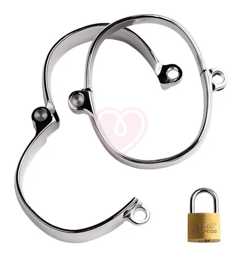 Металлические кандалы ToyFa Metal размер M фото 2