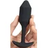 Утяжелённая анальная вибропробка b-Vibe Vibrating Snug Plug 2 малая чёрная фото 2