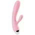 Вибратор с пульсацией и подогревом Jos Milly розовый фото 2