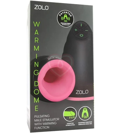 Компактный мастурбатор Zolo Warming Dome с нагревом и вибрацией фото 5