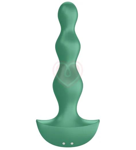 Анальный вибростимулятор Satisfyer Lolli Plug 2 зелёный фото 3