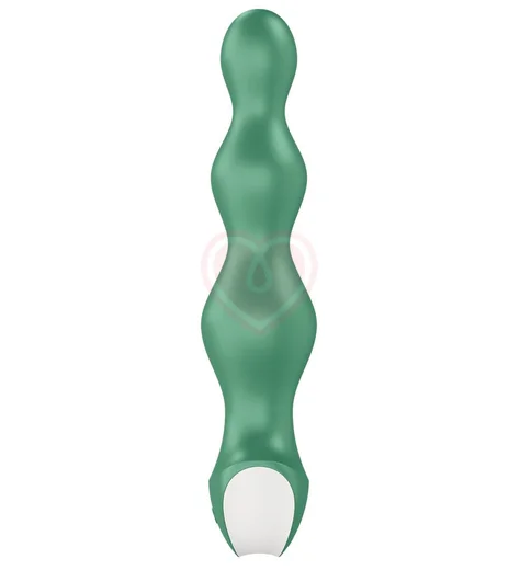 Анальный вибростимулятор Satisfyer Lolli Plug 2 зелёный фото 4