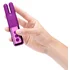 Двухмоторный мини-вибратор Le Wand Deux фиолетовый фото 3