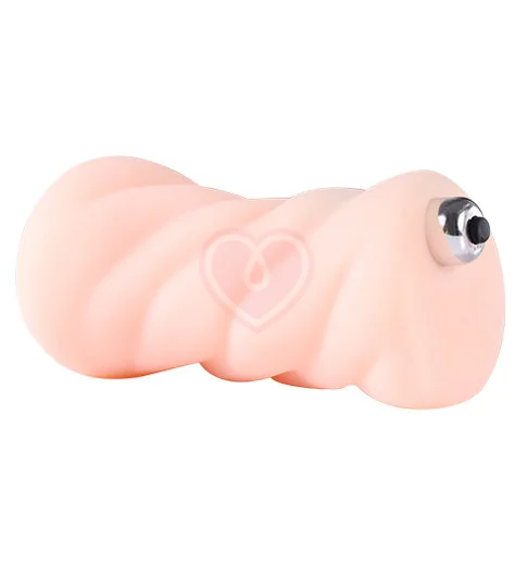 Реалистичный мастурбатор Real Women Vibration Шатенка с вибрацией фото 2