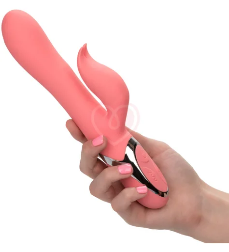 Вибратор-кролик с ротацией Enchanted Tickler розовый фото 4