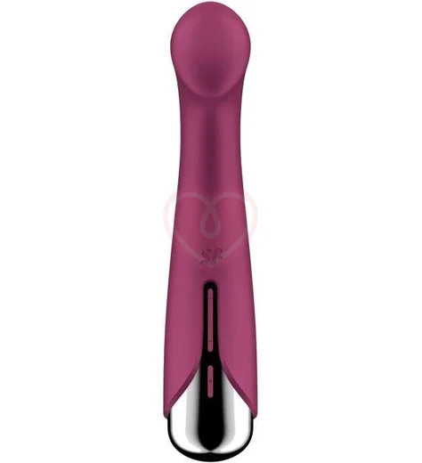 Вибратор для зоны G с ротацией Satisfyer Spinning G-Spot 1 бордовый фото 5