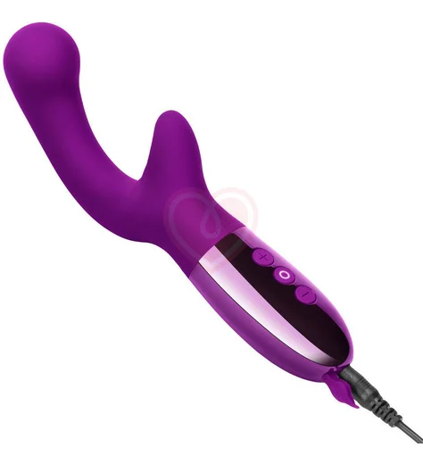 Вибратор для двойной стимуляции Le Wand XO фиолетовый фото 5