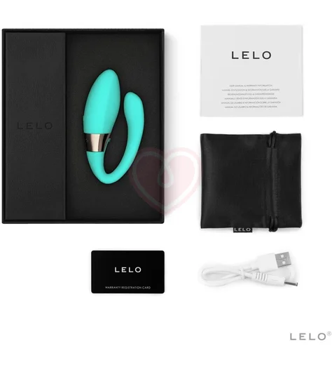 Вибратор для пар Lelo Tiani Harmony с дистанционным управлением бирюзовый фото 2