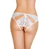 Трусики кружевные с ажурными вырезами белые фото 2