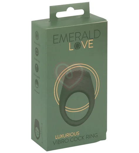 Виброкольцо Emerald Love Luxurious фото 7