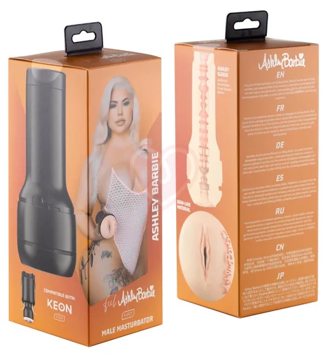 Мастурбатор Kiiroo Feel Ashley Barbie копия вагины фото 6