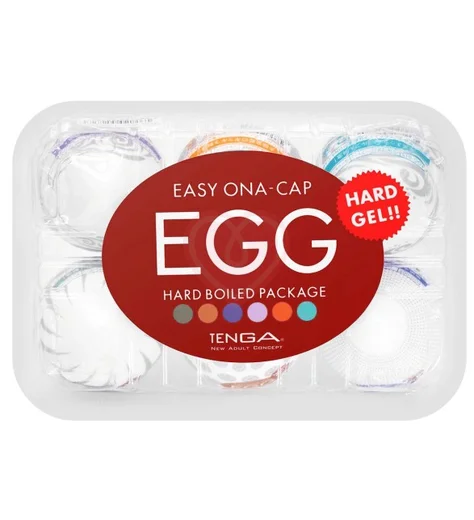 Набор мастурбаторов в форме яйца Tenga Eggs Set New Edition 6 шт фото 4
