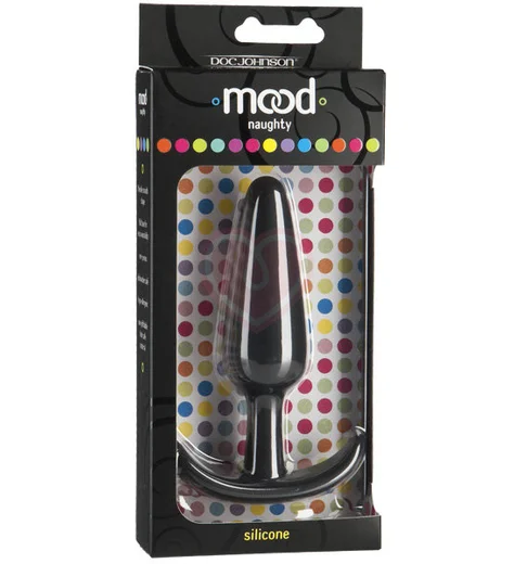 Анальная пробка для ношения Mood Naughty-1 малая чёрная фото 2