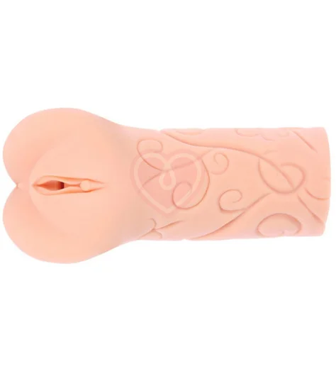 Мастурбатор вагина с татуировкой Kokos Tattoo с двойным слоем фото 6