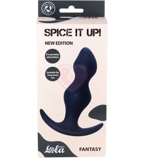 Анальная пробка Spice It Up Fantasy серая фото 3