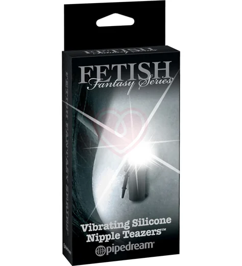 Зажимы на соски с вибрацией Vibr Silicone Nipple Teazers чёрные фото 2