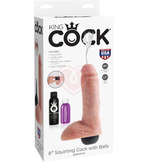 Фаллоимитатор с эффектом семяизвержения Squirting Cock 15 см фото 6