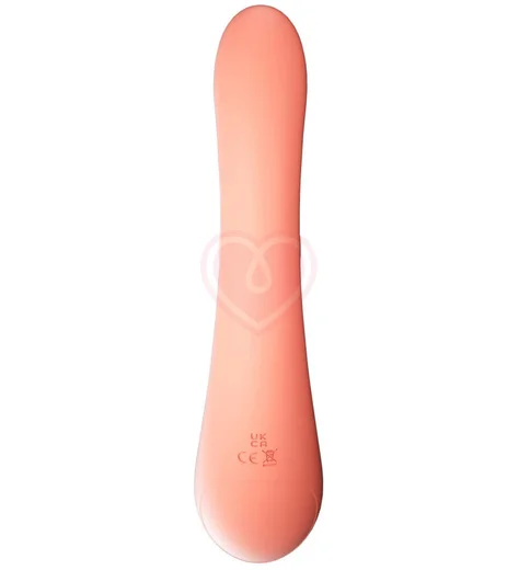 Вибратор кролик Amovibe Vibella коралловый фото 5