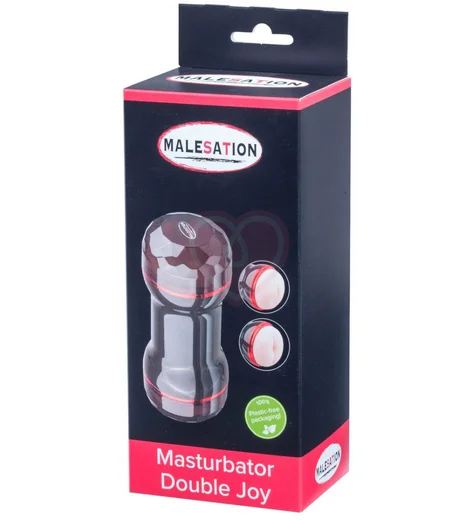 Двусторонний мастурбатор вагина и анус в корпусе Malesation Double Joy фото 2