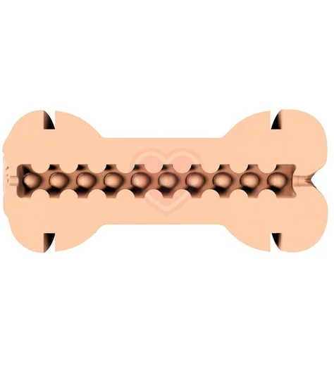 Двусторонний мастурбатор вагина и анус в корпусе Malesation Double Joy фото 3