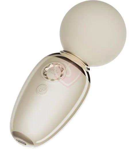 Минимассажёр с функцией нагрева Zalo Ava бежевый фото 5