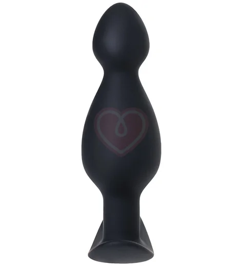 Анальная пробка ToyFa A-Toys размер M чёрная фото 4