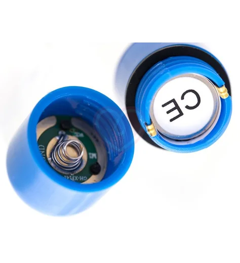 Вибропуля A-Toys Braz с 10 режимами синяя фото 3