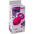 Большая анальная пробка Emotions Cutie Large розовая с темно-фиолетовым кристаллом фото 3
