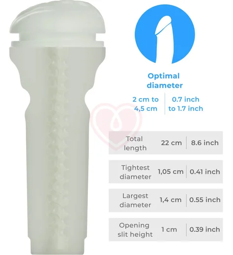 Мастурбатор Kiiroo Feel Glow светящийся в темноте фото 4