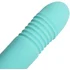 Вибратор 2в1 Youvic бирюзовый фото 3