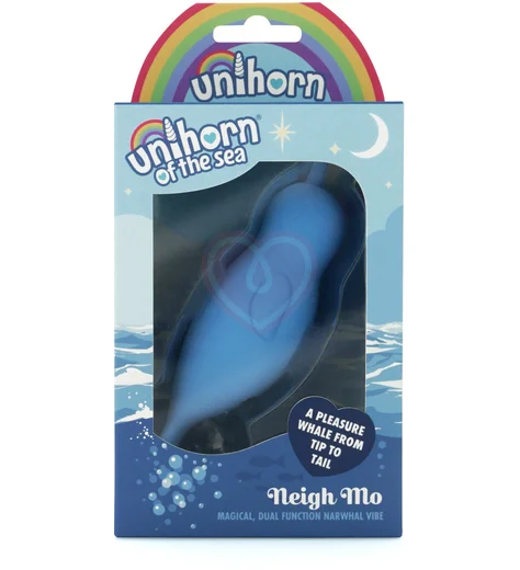 Клиторальный вибратор Unihorn Of The Sea Neigh Mo голубой фото 7