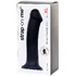 Гибкий фаллоимитатор на присоске Strap-on-me XL 20 см чёрный фото 5