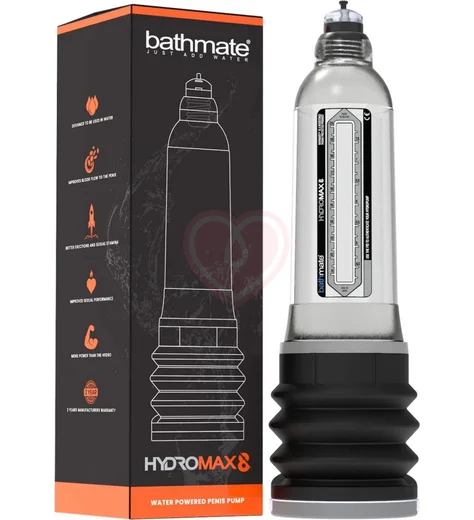 Гидропомпа Bathmate Hydromax8 прозрачная фото 4