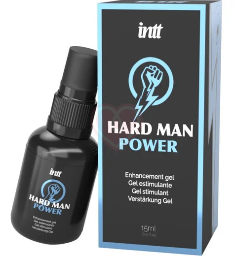 Возбуждающий мужской гель Intt Hard Man Power 15 мл фото 4